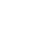 The image shows a black and white graphic with a circular design featuring an icon of a coat with its sleeves open, positioned over a pair of crossed scissors, set against a white background.